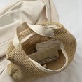 thumbnail image 4 of Handmade Polyester Bag Travel Beach Fishing Net Handbag Shopping Woven Shoulder Bag for Women, 4 of 7