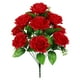 thumbnail image 2 of Decoración para el día de San Valentín, flores falsas de plástico de seda, arte floral de simulación, flores rústicas, arreglo de adornos florales, decoración para el día de San Valentín, rosas, ramo, 2 of 6