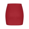 thumbnail image 5 of Mini Skirts Skorts for Women Mid Waisted Stretch Summer Skorts Sexy Pencil Bodycon Skirts Y2k Streetwear, 5 of 6