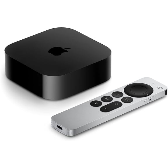 Restored Apple MN873LL-A TV 4K 64GB 3rd Generation Wi-Fi Media Streamer, Black (Refurbished)