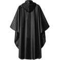 thumbnail image 2 of SaphiRose Hooded Rain Poncho for Adult with Pocket, Waterproof Lightweight Unisex Raincoat for Hiking Camping Emergency, 2 of 6