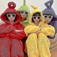thumbnail image 3 of Teletubbies Costumes Disi Onesies Lala Cosplay Pajamas Adult Pyjamas Animal Sleepwear, 3 of 5