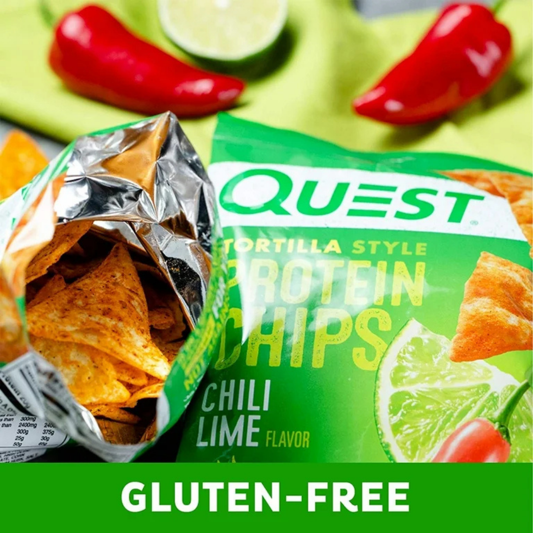 Quest Protein Chips Variety Pack, High Protein Low Carb Snack, 8 Flavors, 8 Count