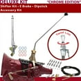 thumbnail image 1 of American Shifter  AOD Shifter Kit Chrome 16 in. E Brake Cable Clamp Dipstick for DAB66, 1 of 1
