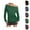 Green, variant on Fall Shirts for Women 2025 Long Sleeve Off Shoulder Casual Loose Tshirt Shirt Blouse Womens Fall Tops