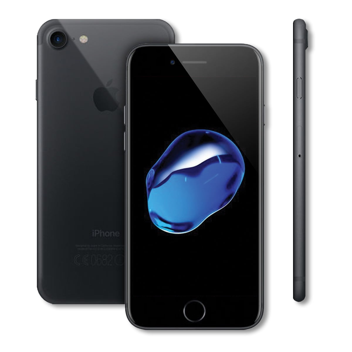 大人気新品 Black 128GB 7 Iphone Apple Unlocked New - Smartphone スマートフォン本体