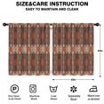 thumbnail image 2 of Blackout Kids Curtains,Boho Bohemia Flower Childrens Insulated Curtains Set Of 2,Bedroom Essentials,Toddler Room Decor 52"x63"(132x160cm), 2 of 4