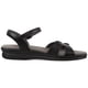 thumbnail image 2 of Sandalia SAS Duo Comfort Negra de Cuero Genuino Ajustable, 2 of 3