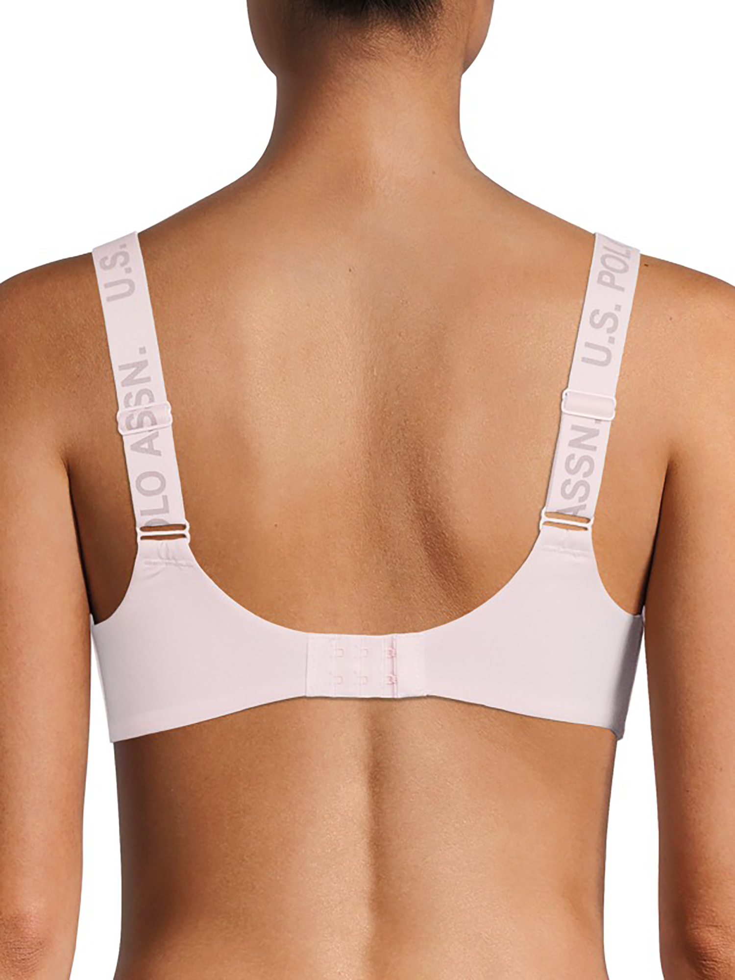 U.S. Polo Assn. Women's Wirefree Push Up Bra, 2-Pack - image 3 of 4