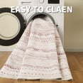 thumbnail image 3 of VUNATE 6'x9' Area Rugs for Living Room Washable Rugs Modern Abstract Distressed Indoor Rug Carpet Soft Fluffy Large Area Rugs for Bedroom Dining Room Office Foldable Nonslip Rug, 3 of 8