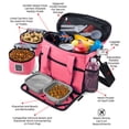thumbnail image 5 of Mobile Dog Gear Week Away Bag, Small, Pink, 5 of 5