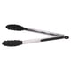 thumbnail image 4 of Sailing Pinzas para alimentos de silicona de acero inoxidable, clip para alimentos antideslizante resistente al calor para pan y ensalada (negro), 4 of 10