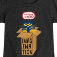 thumbnail image 3 of Pete The Cat - Pete In Imagination Box - Toddler And Youth Girls Short Sleeve Graphic T-Shirt, 3 of 6