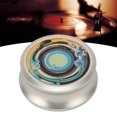 thumbnail image 4 of Disc Stabilizer, Vinyl Record Clamp Exquisite Workmanship Flexible Cushioning With Silicone Bottom Pad For Vibration Damping Silver, 4 of 8