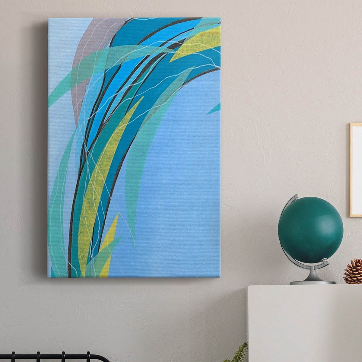 Circulating Flow III Premium Gallery Wrapped Canvas - Ready to Hang