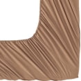 thumbnail image 4 of Elegant Comfort 1500 Series Microfiber Fitted Sheet - Deep Pocket Bottom Sheet, Twin, Taupe, 4 of 6