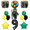 The Ultimate Lego Ninjago 9th Birthday Party Supplies and Balloon Decorations