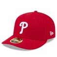 thumbnail image 3 of Men's New Era Red Philadelphia Phillies 2026 Jackie Robinson Day Low Profile 59FIFTY Fitted Hat, 3 of 5