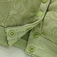 thumbnail image 6 of ATOYSOY Everyday Bra Daily Floral Lace Breathable Push Up Underwear Wireless Front Closure Button Workout Girls Teens Clearance Smoothing Comfy Bra Green, 6 of 8