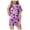 6-Purple, variant on ZTKWD Valentine's Day Girls Womens Pajamas, Satin Silky Pjs Set Kids 2Pcs Button-Down Nightwear Sleepwear Gift Travel Pink Heart