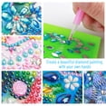 thumbnail image 2 of Kit Con Forma Especial Parcial DIY 5D Bolsas Flores 30x30cm, 2 of 9