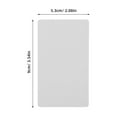thumbnail image 2 of HEALEEP 100Pcs Blank Paper Greeting Cards White for Writing DIY Graffiti Students Party, 2 of 8