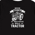 thumbnail image 4 of Inktastic Tractor Woman Girls Long Sleeve Toddler T-Shirt, 4 of 5
