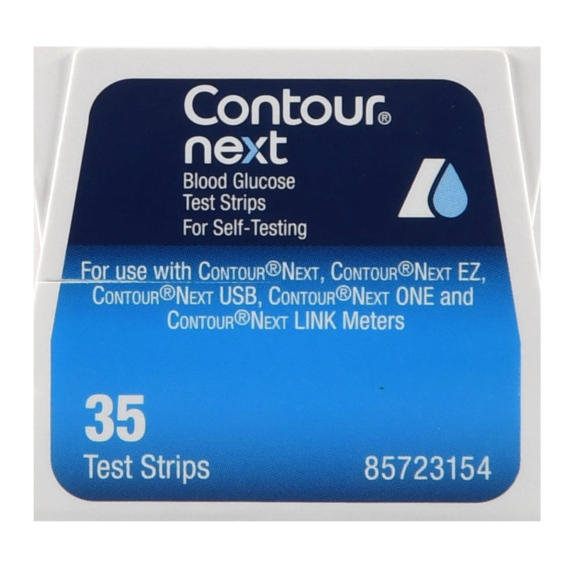CONTOUR®NEXT Blood Glucose Test Strips, 35 Count