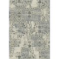 thumbnail image 1 of DynamicRugs QU6925010190 25010 Quartz Collection 5.3 x 7.7 in. Traditional Rectangle Rug, Light Grey, 1 of 1