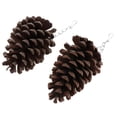 thumbnail image 6 of 2pcs Natural Cones Cage Hanging Toy Chew Toy Bird Parrot Hamster Rabbit Guinea, 6 of 7