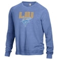 thumbnail image 2 of Men's Heathered Blue LIU Sharks The Champ Tri-Blend Pullover Sweatshirt, 2 of 3