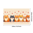 thumbnail image 3 of LUUFILx Cute Puppy Banner Backdrop for Kids Party Decoration Photography Props Baby Shower Lawn Event Background Daisy Dog Theme Wall Decor, 3 of 9