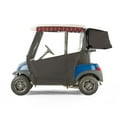 thumbnail image 2 of Club Car Precedent Golf Cart PRO-TOURING Sunbrella Track Enclosure - Black, 2 of 2