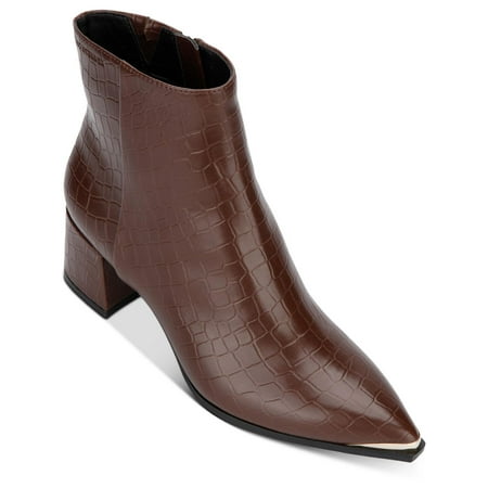 

Kenneth Cole Womens Roanne Block Heel Pointed Toe Ankle Boots