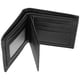 thumbnail image 5 of Men's Wallet With Zip Large Capacity Credit Card Holder Black Traditional Shape Business Trip 1Pcs, 5 of 5