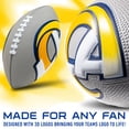 thumbnail image 2 of Franklin Sports NFL Los Angeles Rams Football - Kids Foam Football - Soft Football - Mini Size - Perfect for Gameday - 8.5" 3D logos!, 2 of 7