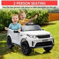 thumbnail image 3 of GloryStar 12V Licensed Land Rover Ride On Toy for Kids, Electric Car with Remote Control, 3 Speeds, Soft Start, LED Lights, 3 of 8