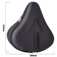 thumbnail image 2 of Cojín para asiento bicicleta Macarena funda acolchada para hombres y mujeres cómodo en ejercicios estacionarios, 2 of 8