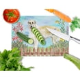 thumbnail image 2 of Caroline's Treasures Irish Wolfhound Spring Glass Cutting Board Large, 2 of 2