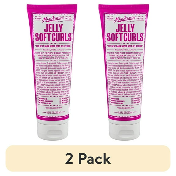 (2 pack) Miss Jessie's Jelly Soft Curl, 8.5oz Gel