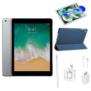 Restored Apple, Tablet Computer, iPad 5 9.7 inch 128GB Wi-Fi with A9 Processor, Space Gray