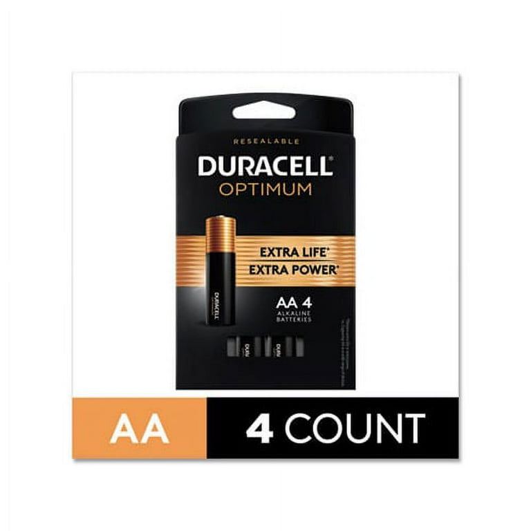 Optimum Alkaline AA Batteries, 4/Pack Optimum Alkaline AA Batteries, 4/Pack
