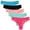 Style 533, variant on Women's Underwear Set, Lace Thong and Bikini Panties Brief Cotton Breathable Comfort Undies, 5 Pack (Medium, Style-530)