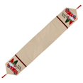 thumbnail image 1 of Yuarrent Camino de de coche de bosque de Navidad exquisito mantel de Papá Noel comedor vestidor decoración de cubierta de boda Kits de decoración para fiestas, 1 of 6