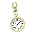 thumbnail image 4 of Keychain Pocket Watch Nurse Watch Simple Hanging Gift Reloj Keyrring Watch Fob Oro, 4 of 8