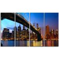 thumbnail image 2 of Ville de Manhattan avec Pont sous Ciel Bleu, 2 of 3