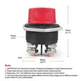 thumbnail image 3 of 300A Battery Isolator Disconnect Power Switch Cut ON/OFF 32V for Car Marine Boat, 3 of 6