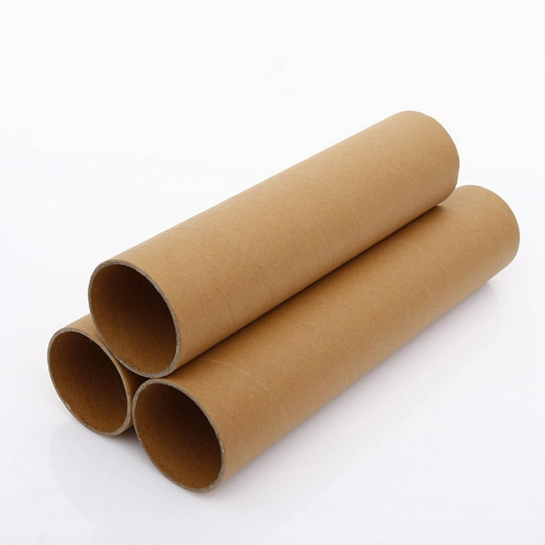 Mailing Tubes with Plastic Caps Shipping Cardboard Blueprints