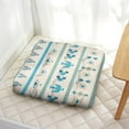 thumbnail image 3 of Dutch Velvet Square Floor Pillow 22 Inch, Boho Meditation Cushion for Mindfulness, Reading, and Comfort, 3 of 7
