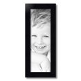 thumbnail image 2 of ArtToFrames 7" x 21" Satin Black Step Lip Picture Frame, 7x21 inch Black Wood Poster Frame (WOM-1452), 2 of 7